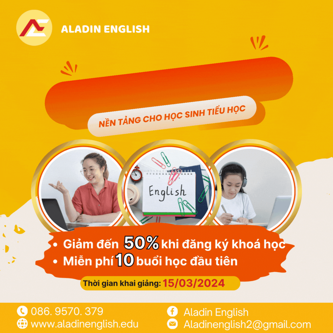Khai giảng lớp Tiếng anh cấp độ nền tảng dành cho học sinh khối tiểu học